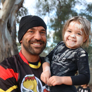 Justice reinvest NSW, Bourke community page hero image. Jamie's mate