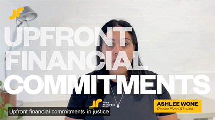 How do you measure the cost-benefit of a justice reinvestment mechanism?